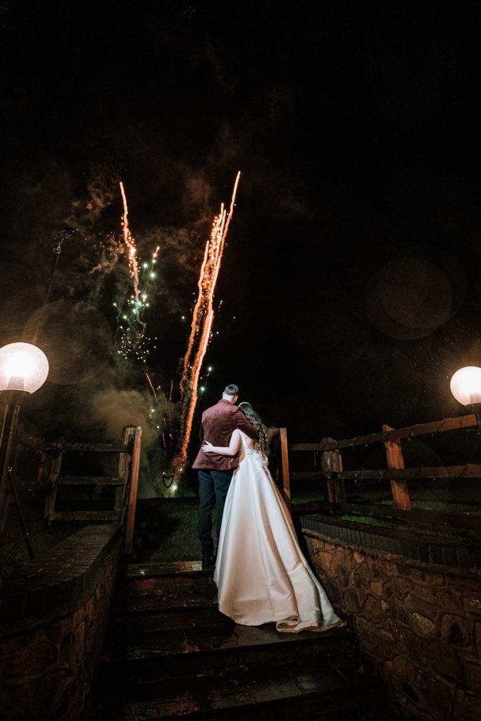 Wedding Fireworks Derbyshire