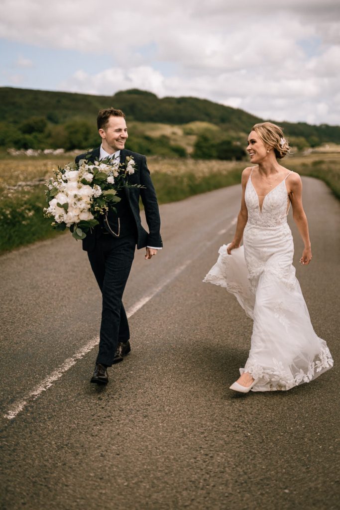 Lydia & Harry's wedding at Dunscar Farm.